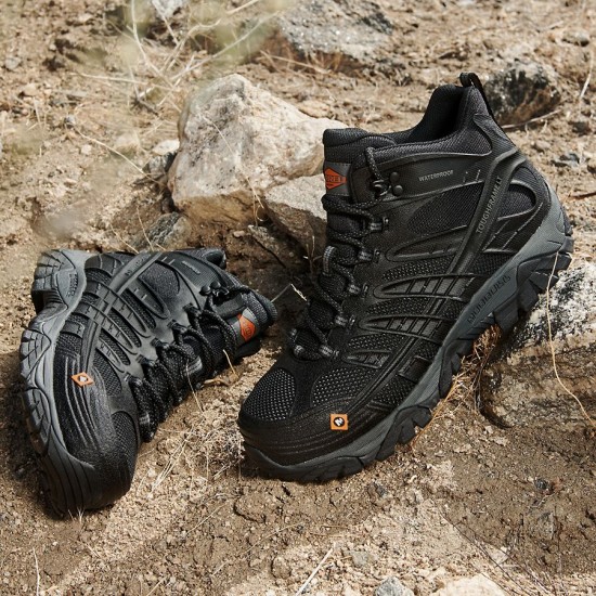 Merrell Moab Velocity Mid Waterproof Carbon Fiber Black Men