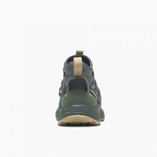 Merrell Embark Mid Shield Sneaker Olive Men