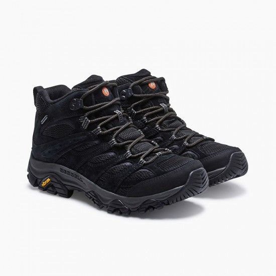 Merrell Moab 3 Mid Waterproof Black Men