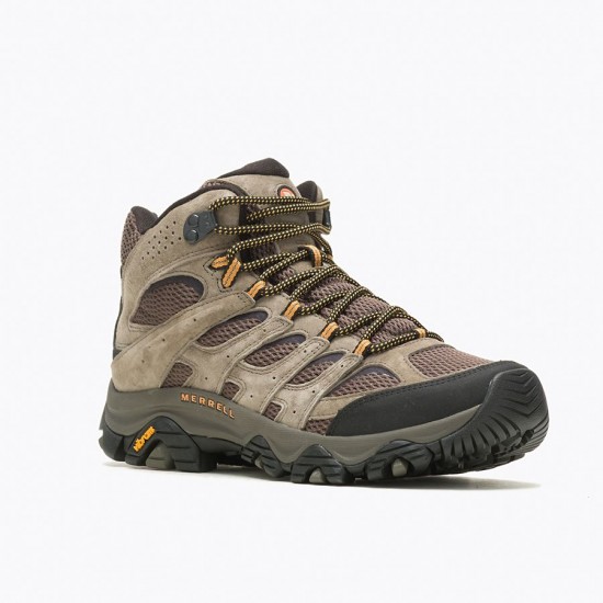 Merrell Moab 3 Mid Wide Width Walnut Men