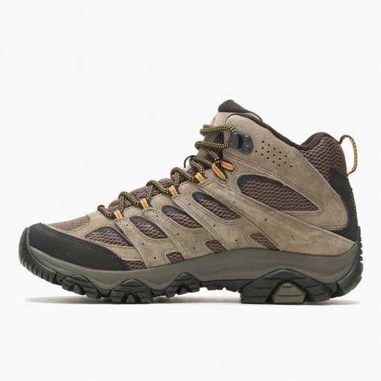 Merrell Moab 3 Mid Wide Width Walnut Men