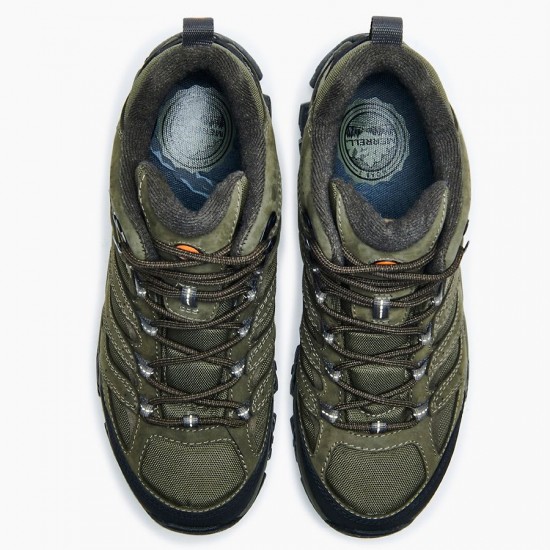 Merrell Moab 3 Smooth Mid GORE-TEX Olive Men