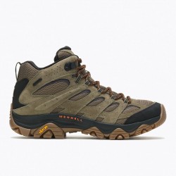 Merrell Moab 3 Mid Waterproof Wide Width Olive/Gum Men