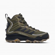 Merrell Moab Speed Thermo Mid Waterproof Olive Men