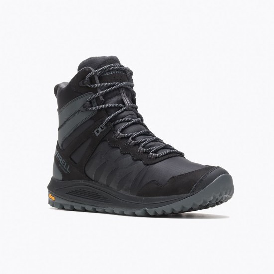 Merrell Nova Sneaker Boot Waterproof Black/Rock Men