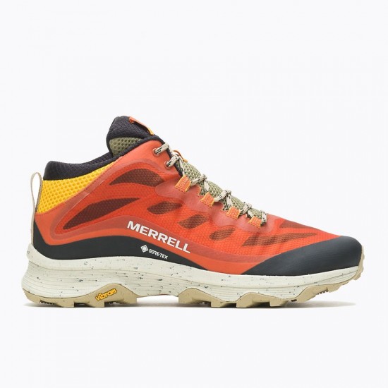 Merrell Moab Speed Mid GORE-TEX Clay Men