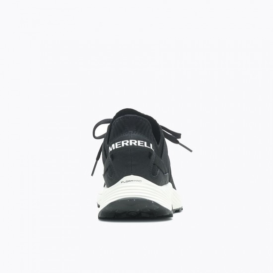 Merrell Embark Lace Sneaker Wide Width Black/White Men