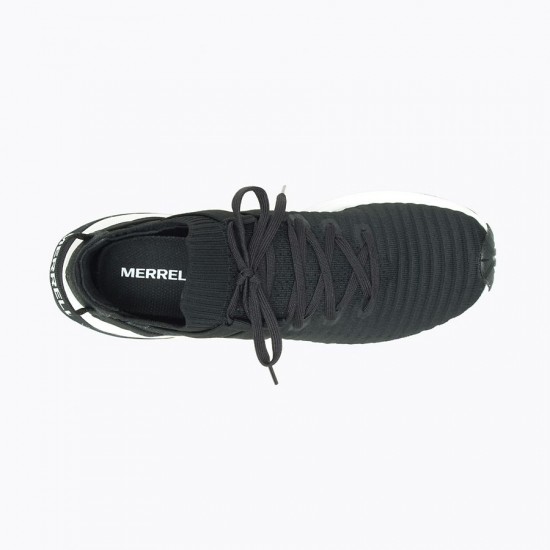 Merrell Embark Lace Sneaker Wide Width Black/White Men