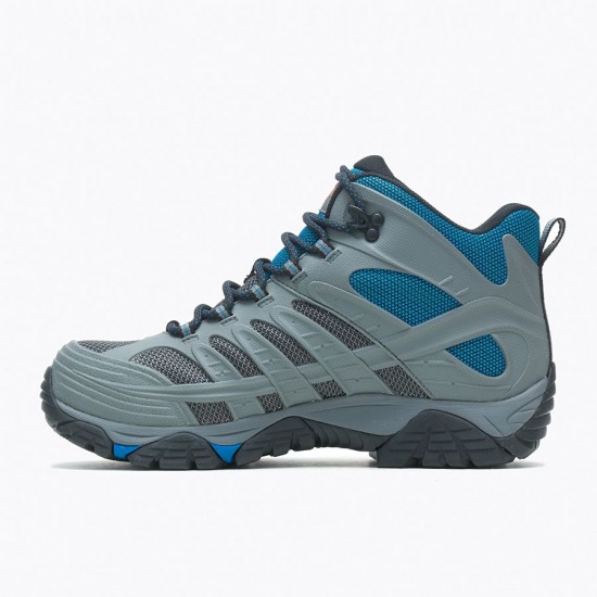 Merrell Moab Velocity Mid Waterproof Carbon Fiber Castle Rock Men