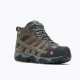 Merrell Moab Vertex Mid Waterproof Comp Toe Work Boot Pewter Men