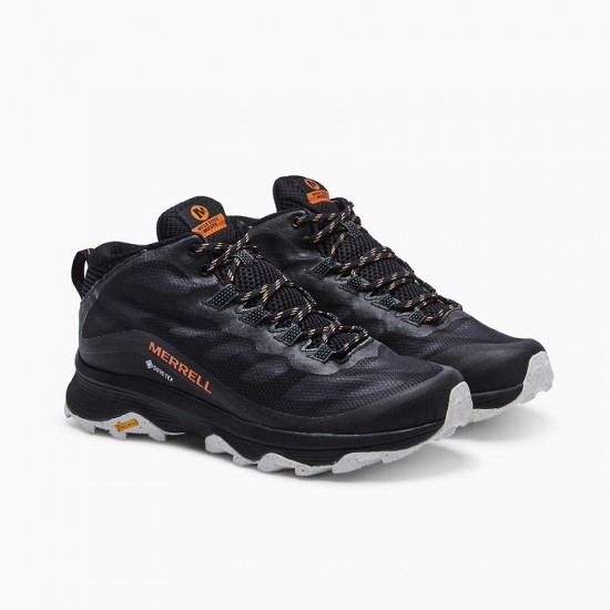 Merrell Moab Speed Mid GORE-TEX Black Men