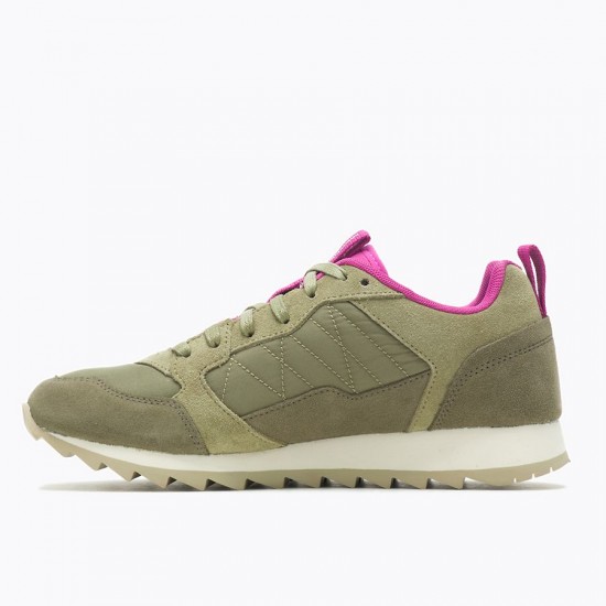 Merrell Alpine Sneaker Olive/Fuchsia Women