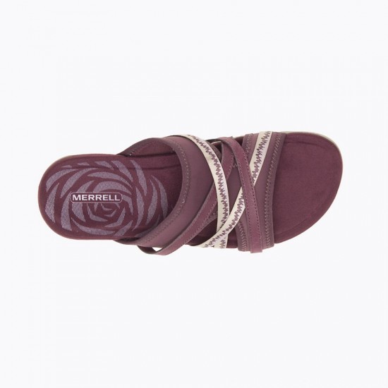 Merrell Terran 3 Cush Slide Burgundy Women