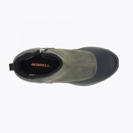 Merrell Thermo Kiruna Mid Zip Waterproof Merrell Grey Women