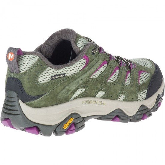 Merrell Moab 3 Waterproof Wide Width Lichen Women